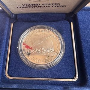We the people 1787 liberty 1987 silver dollar coin